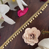 Vriksham Gold Look Alike Antique Pearl Thin Hip Chain-G17973